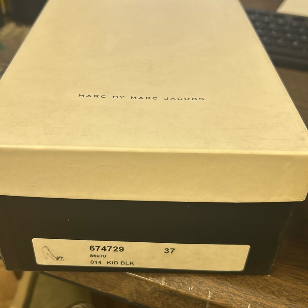 Marc by Marc Jacobs Black, Open Toe Heels
